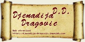 Đenadija Dragović vizit kartica